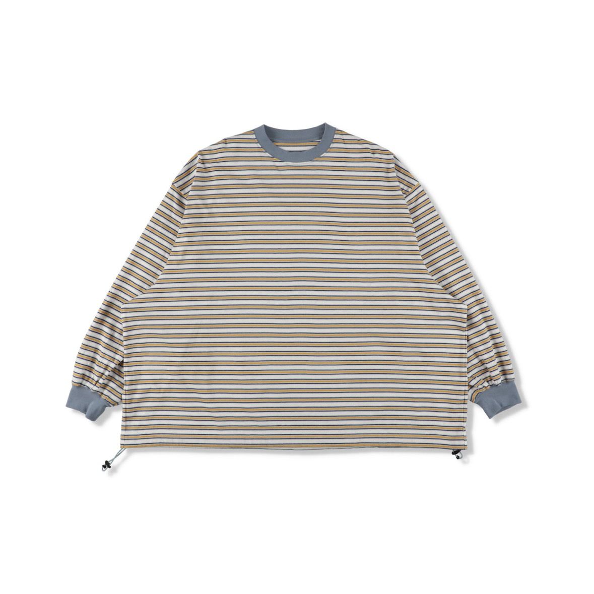 【残り一点】Balloon Border Long-Sleeve T-Shirt