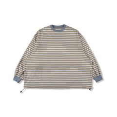 【残り一点】Balloon Border Long-Sleeve T-Shirt