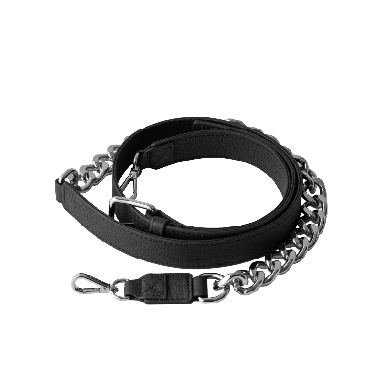 【残り一点】Chaine Duo Strap Reflet(BLACK)