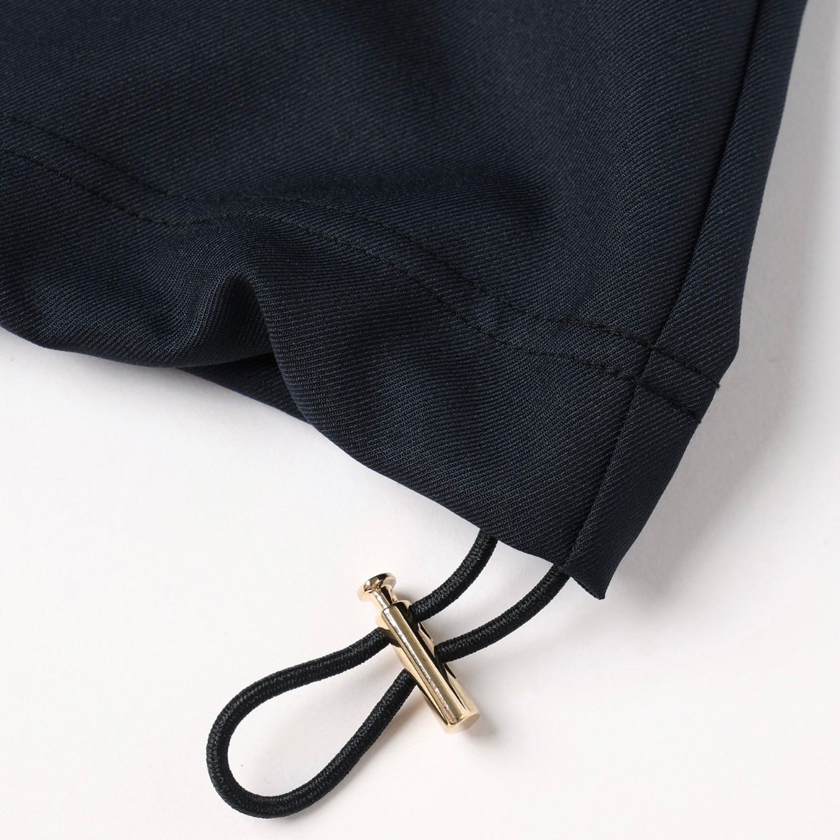 【残り一点】Dry Gabardine Layered Collar Half Zip Shirt