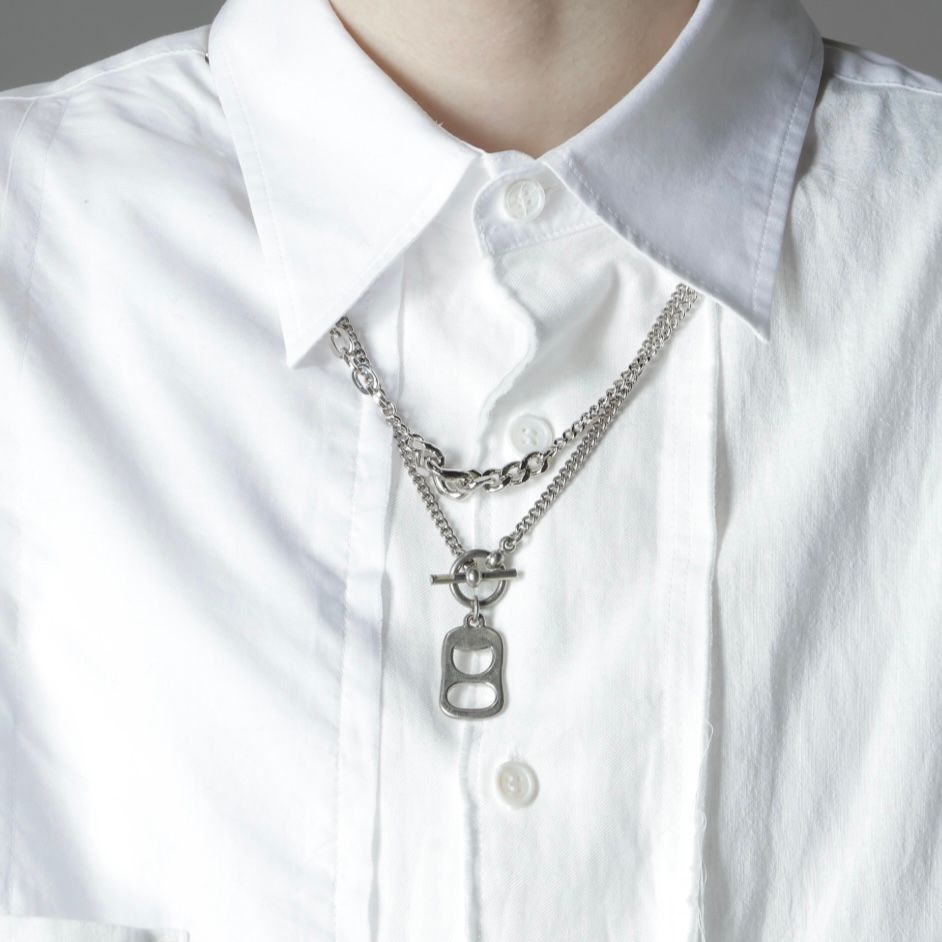 【残り一点】Pull Tab Necklace(SILVER)