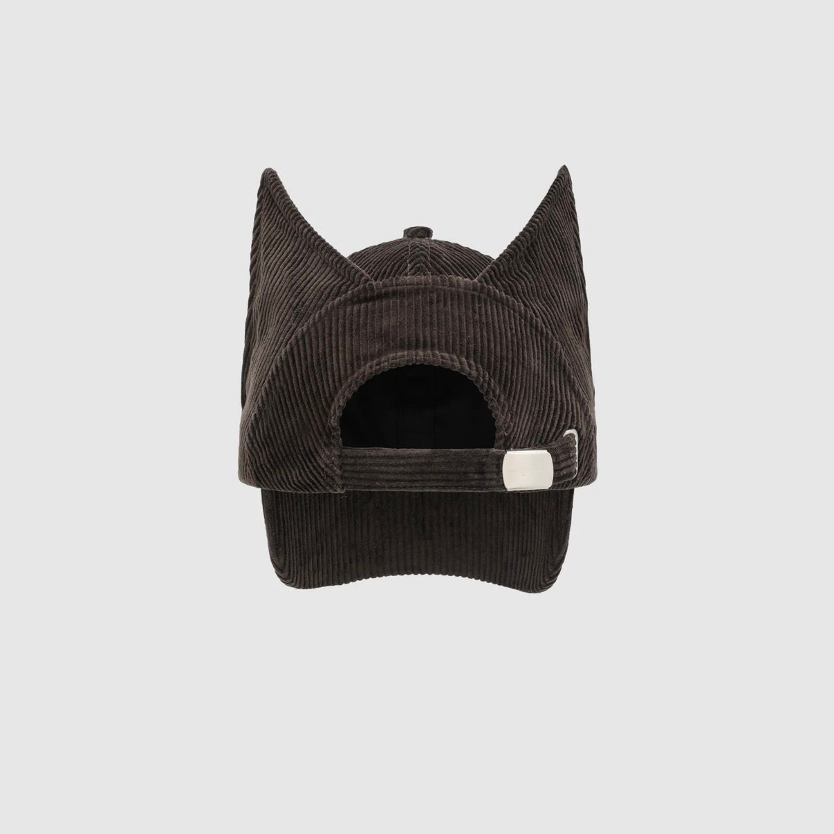 【残り一点】Brown Washed Corduroy Cat Earflap Baseball Cap