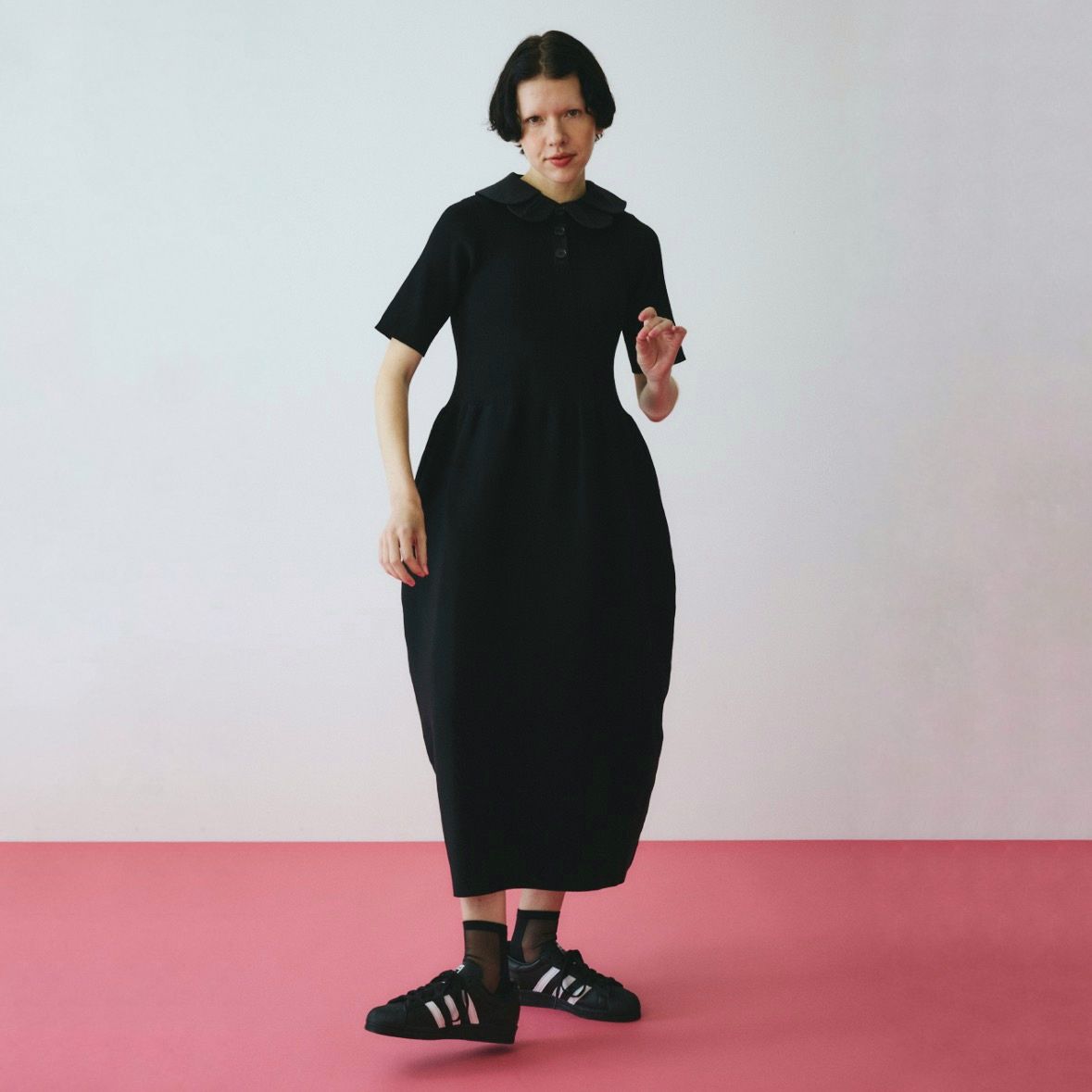 【残り一点】Knit Balloon Dress