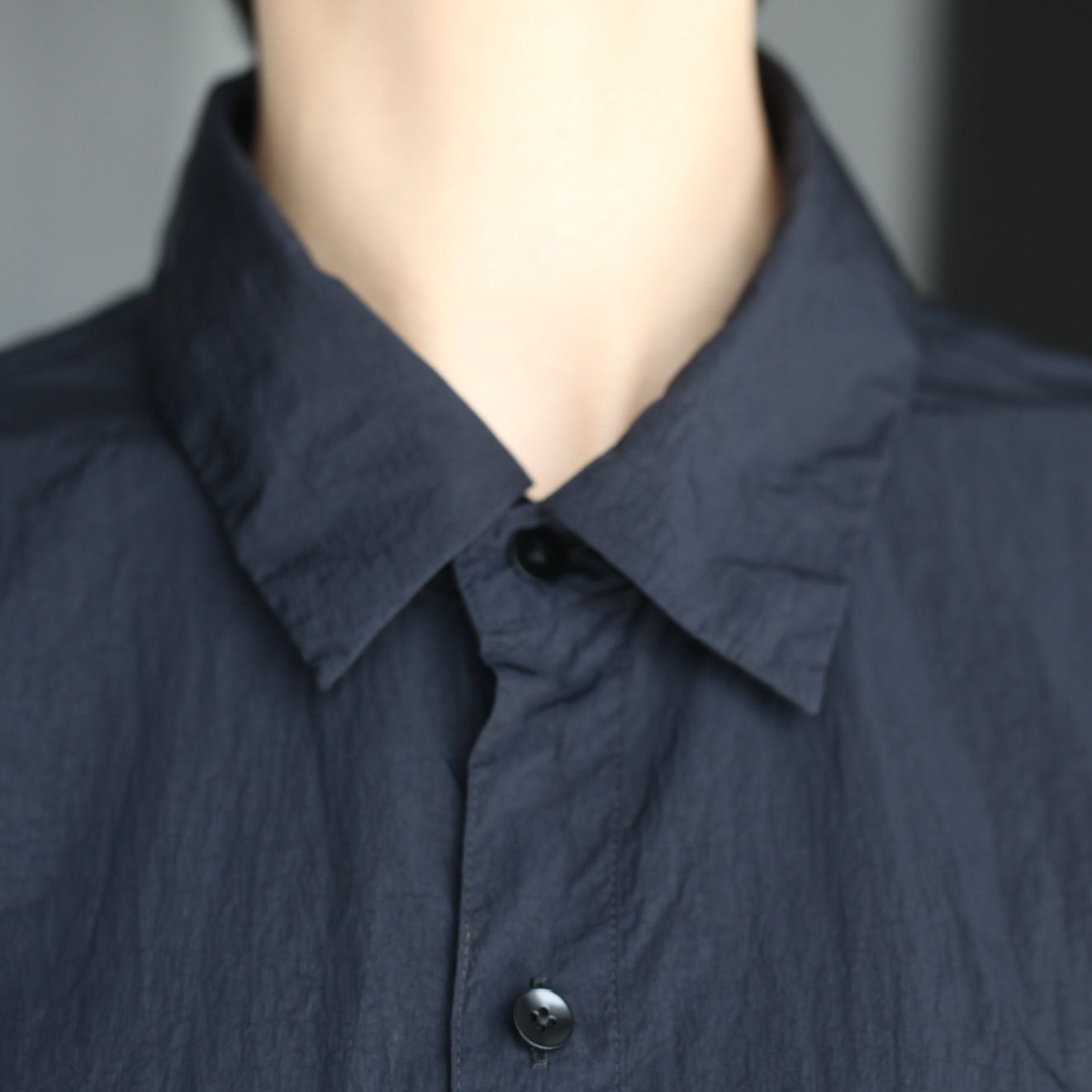 ATON - 【残り一点】Hand Dyed Nylon Shirt Jacket | ACRMTSM ONLINE STORE