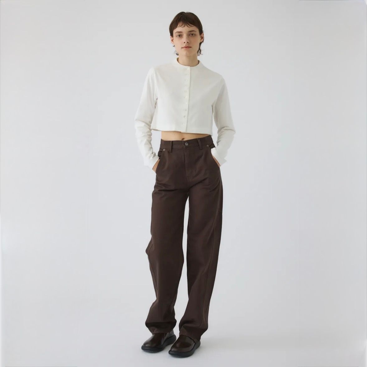【残り一点】Neck Darts Cut Long T/SH