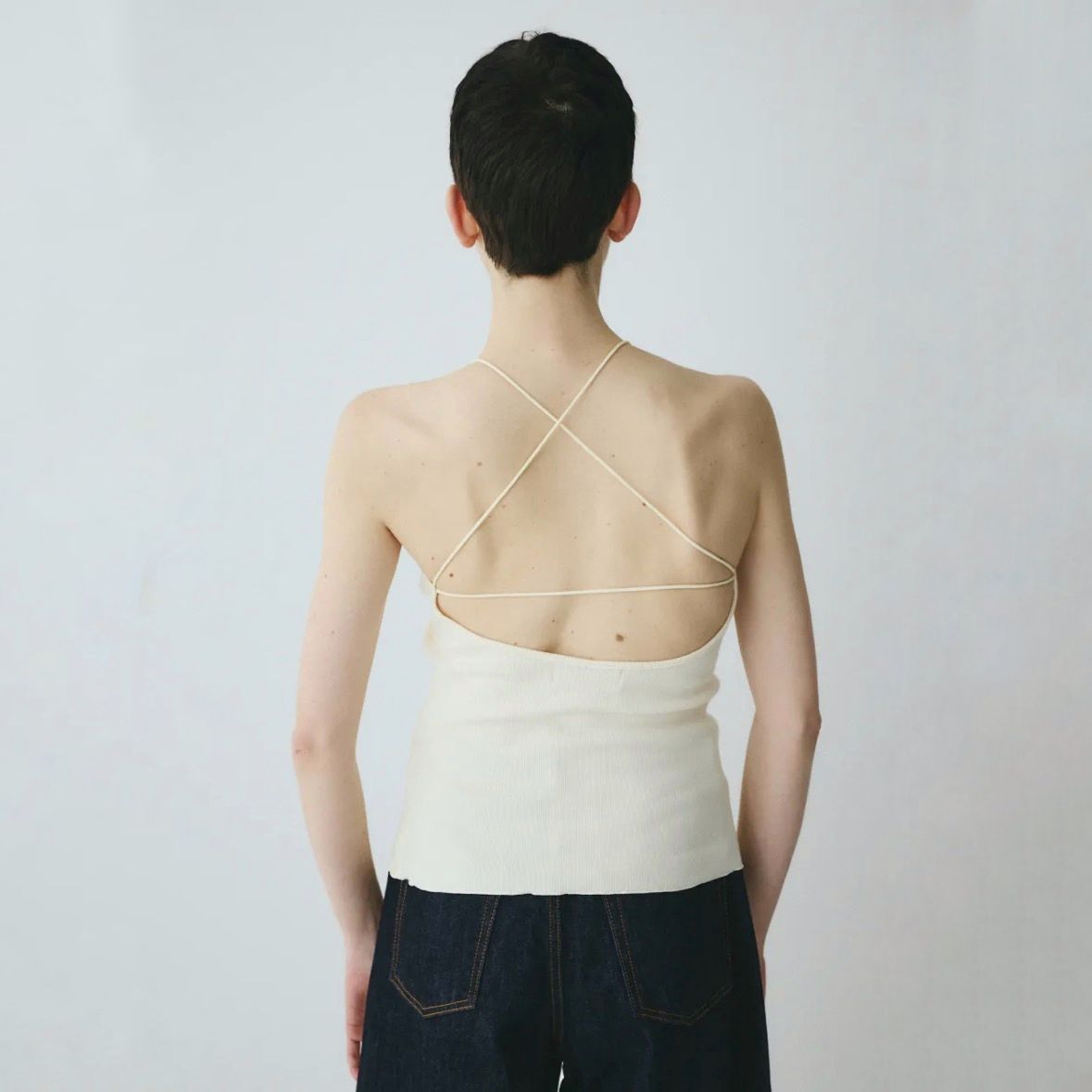 【残り一点】Bi Color Cord Camisole
