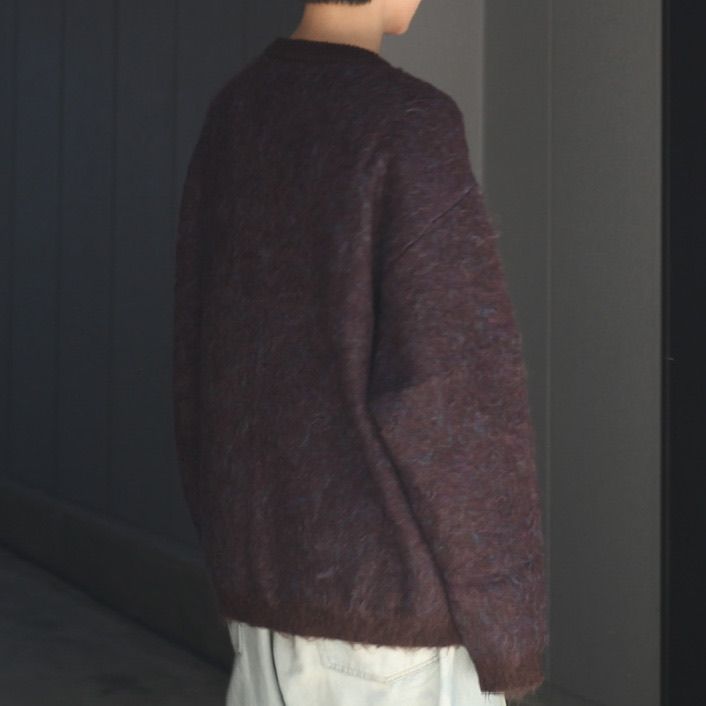 YOKE - 【残りわずか】3color Jacquard Mohair Sweater | ACRMTSM