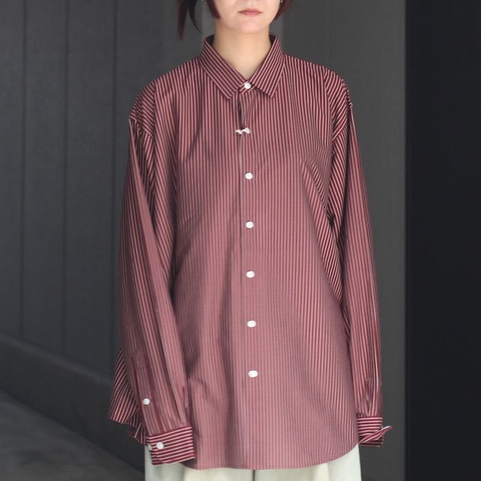 【残り一点】46G Atmosphere Stripe Shirt