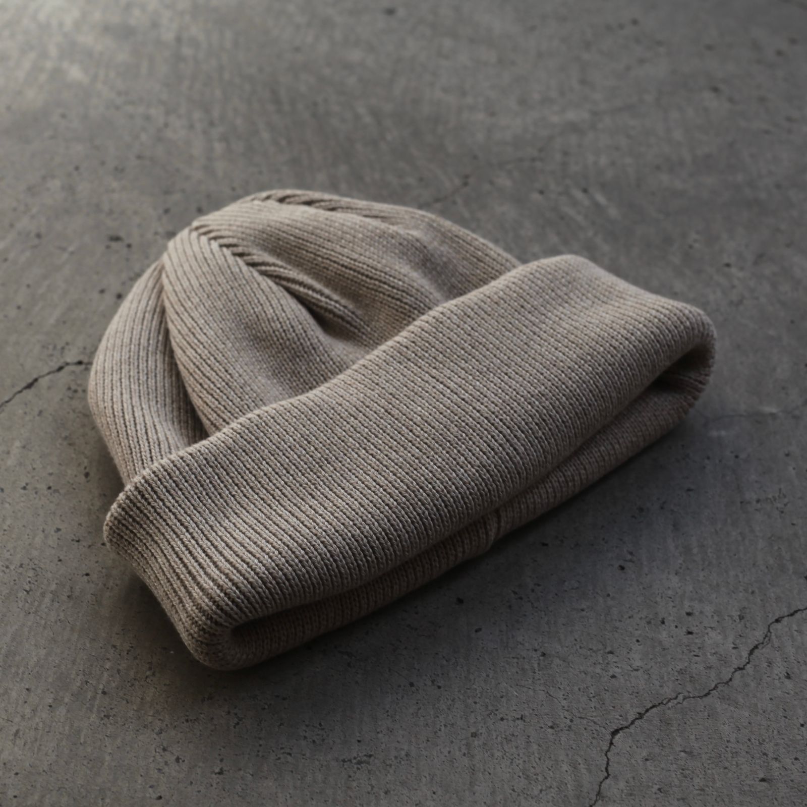 【残りわずか】Knit Big Watch Cap(COTTON)