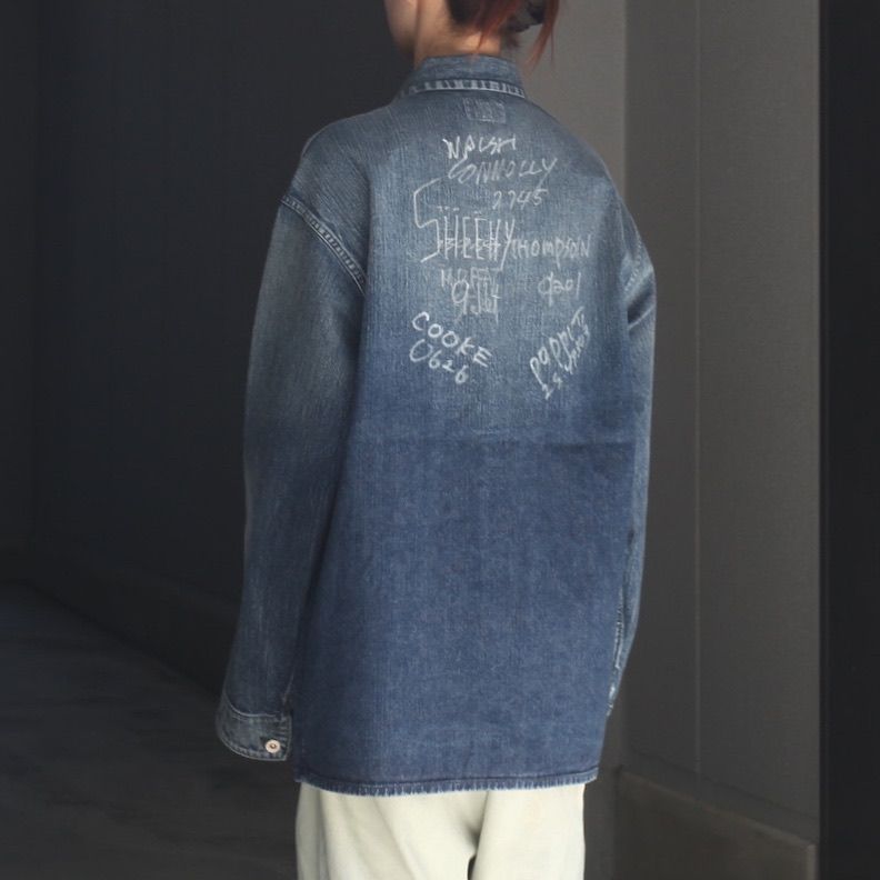 【残り一点】Navy Denim Chore Jacket