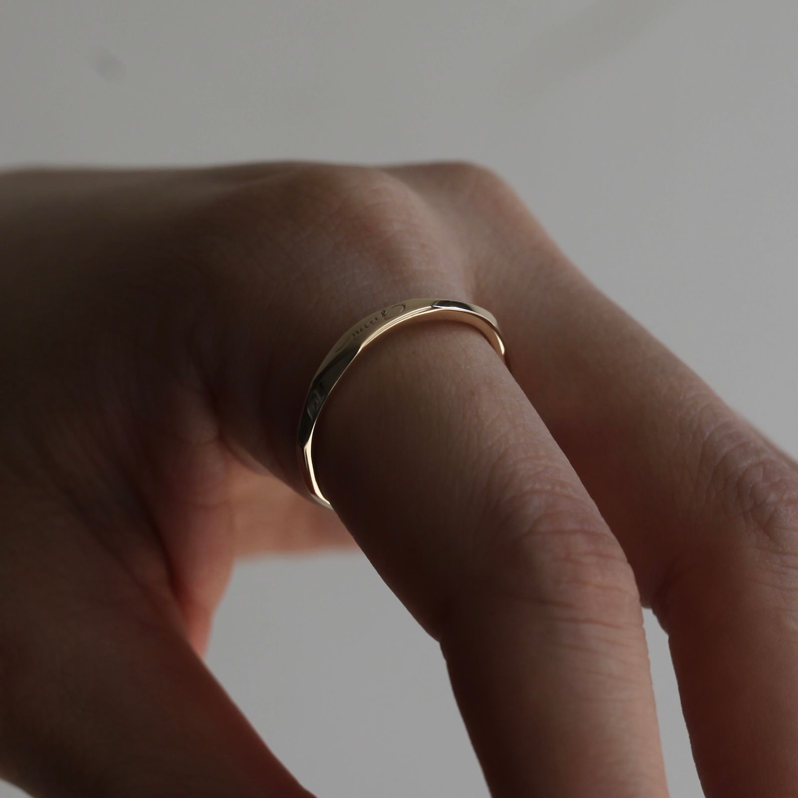 【お取り寄せ注文可能】K10 Crockery Ring_SS(GOLD)