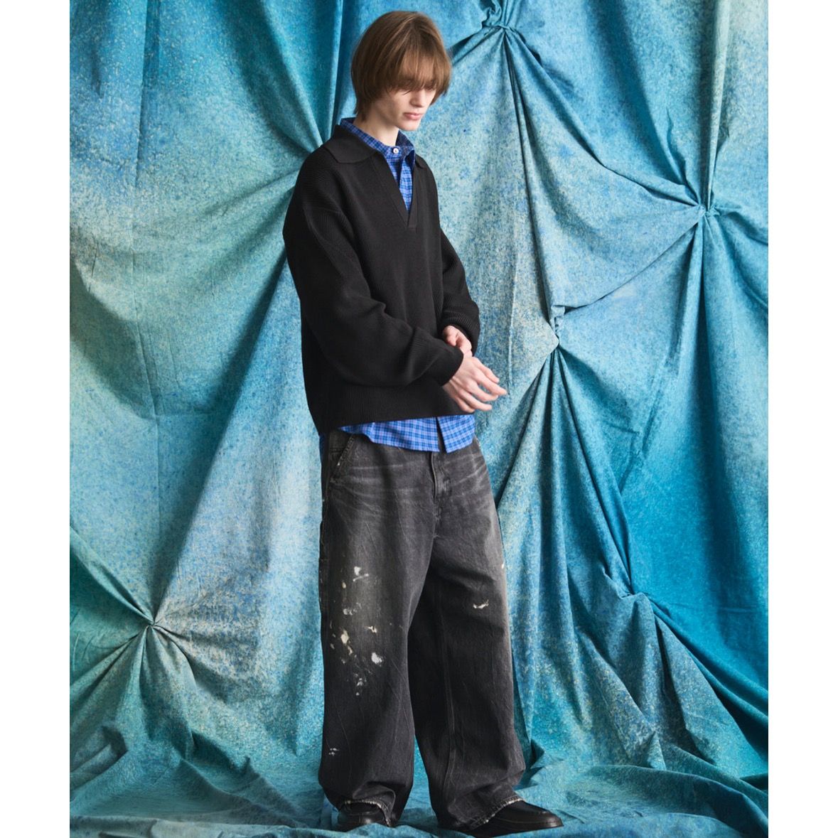 【残り一点】C/A Prime-Over Skipper Knit