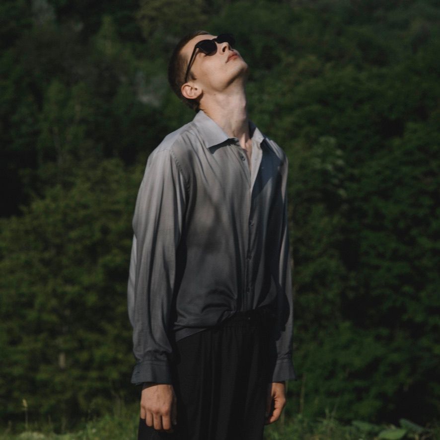 【残り一点】Hand Painted Lawn Loose Fit Shirt