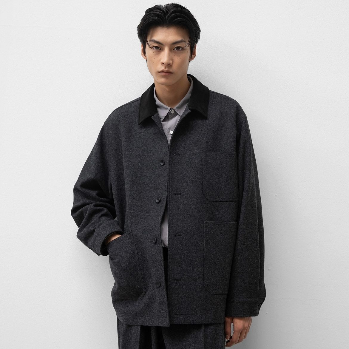 【残り一点】Santiago Cashmere Work Jacket