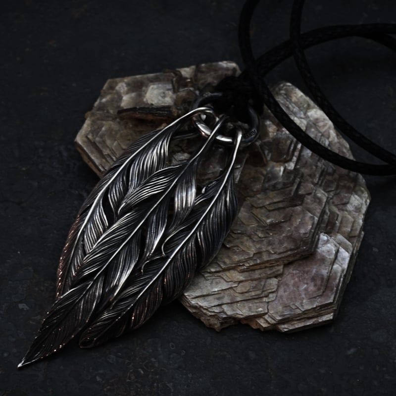【お取り寄せ注文可能】OWL Feathers Set(SILVER_COTTON)