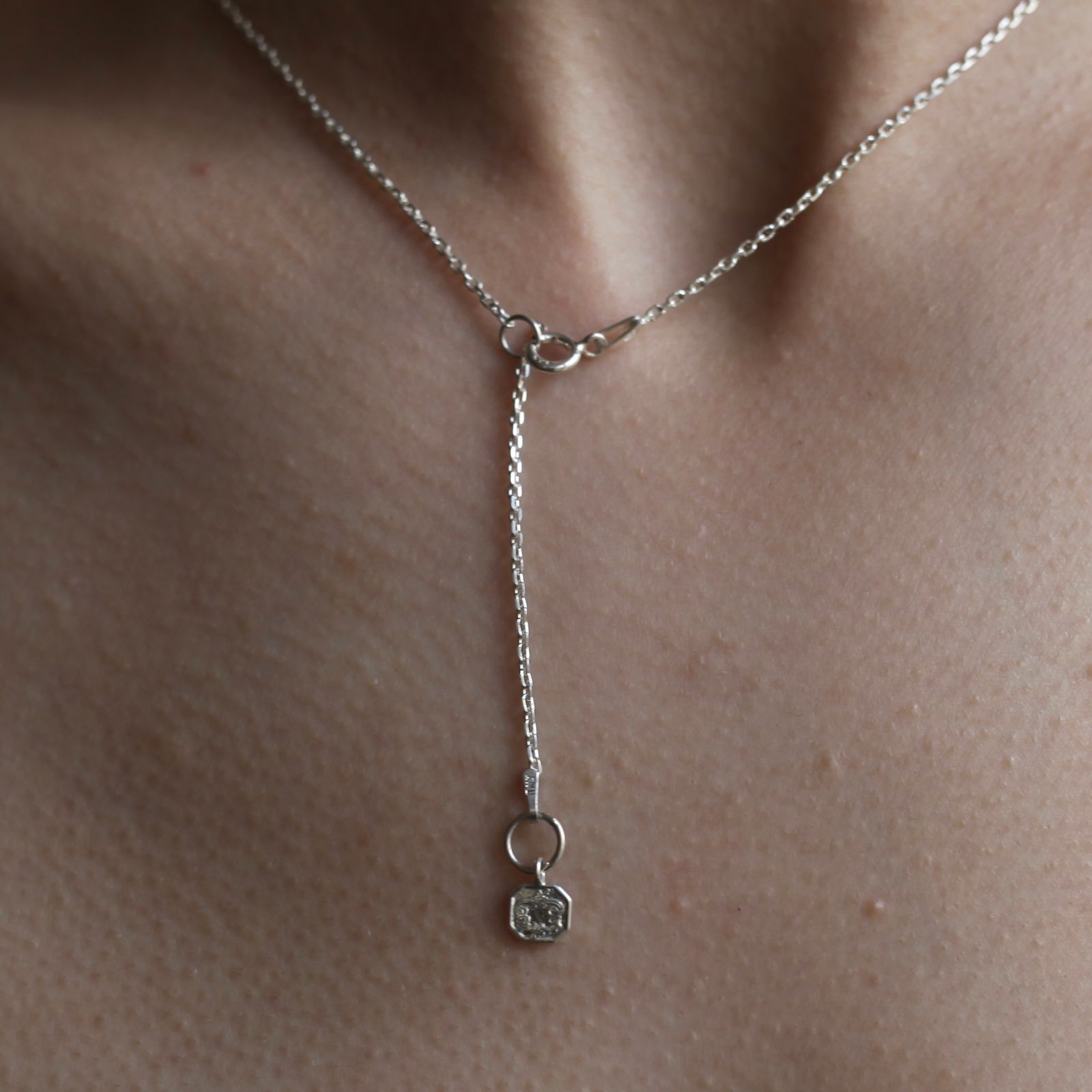 Garden of eden　anchor Cain necklace ANCHOR ENGRAVED CHAIN NECKLACE/SEAMLESS CRASP – Garden of