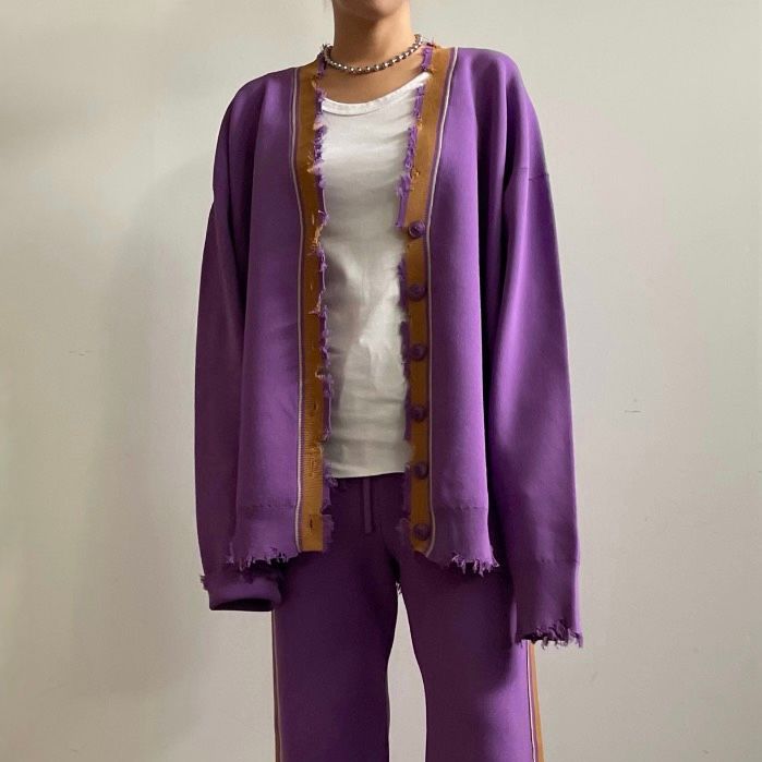 美品】 NOUNLESS / ナウンレス | 2024SS Grunge Tilden Knit