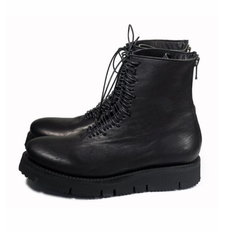 レザー種類 : CORDOVAN SPLIT(BLACK)
※商品ページ画像のレザー及び、仕様はサンプルとしてご覧ください。