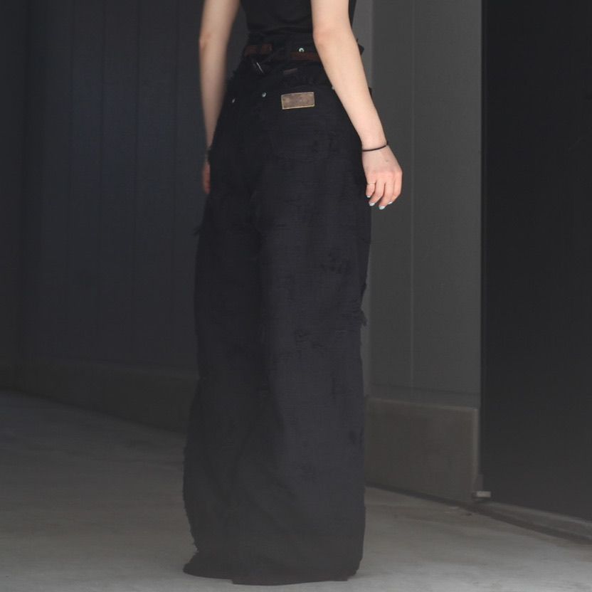 【残りわずか】Twist Seam Lot.20603T Boro Crust(NOIR)
