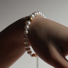 【お取り寄せ注文可能】Baroque Pearl Bracelet