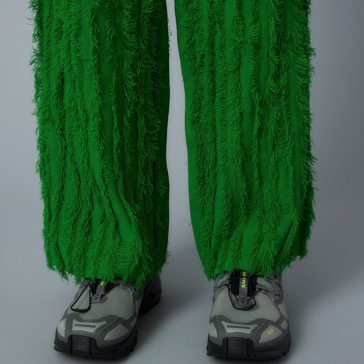 HeRIN.CYE - 【残り一点】Fringe Wide Knit Pants | ACRMTSM ONLINE STORE