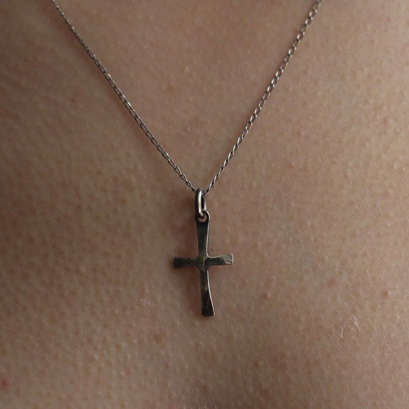 【お取り寄せ注文可能】Charm Cross Necklace(SILVER)