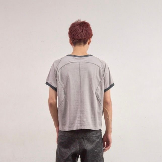 【残り一点】Panelled Half Sleeve Ringer T-Shirt
