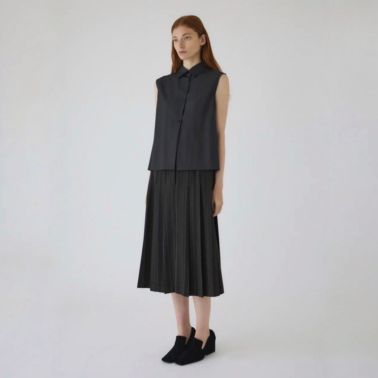 【残り一点】Cut Off Pleats SK