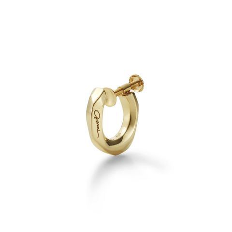 【お取り寄せ注文可能】K10 Crockery Earring(GOLD)