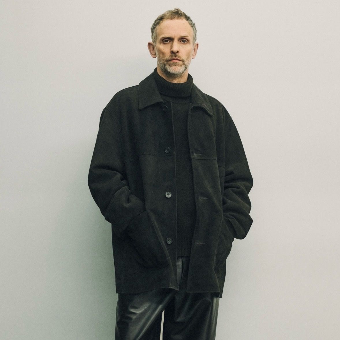 【残りわずか】Extra Fine Wool Warm Knit Turtle Neck LS