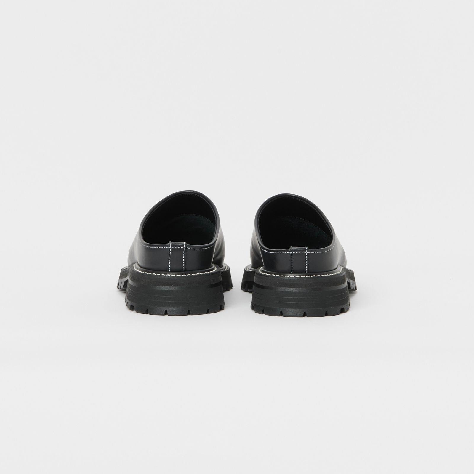 Hender Scheme - 【残り一点】Commando Mule(BLACK×WHITE) | ACRMTSM ONLINE STORE