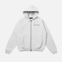 【残り一点】Grid Zip Hoodie
