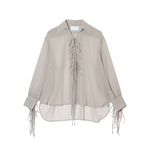 【残り一点】Sheer String Shirt
