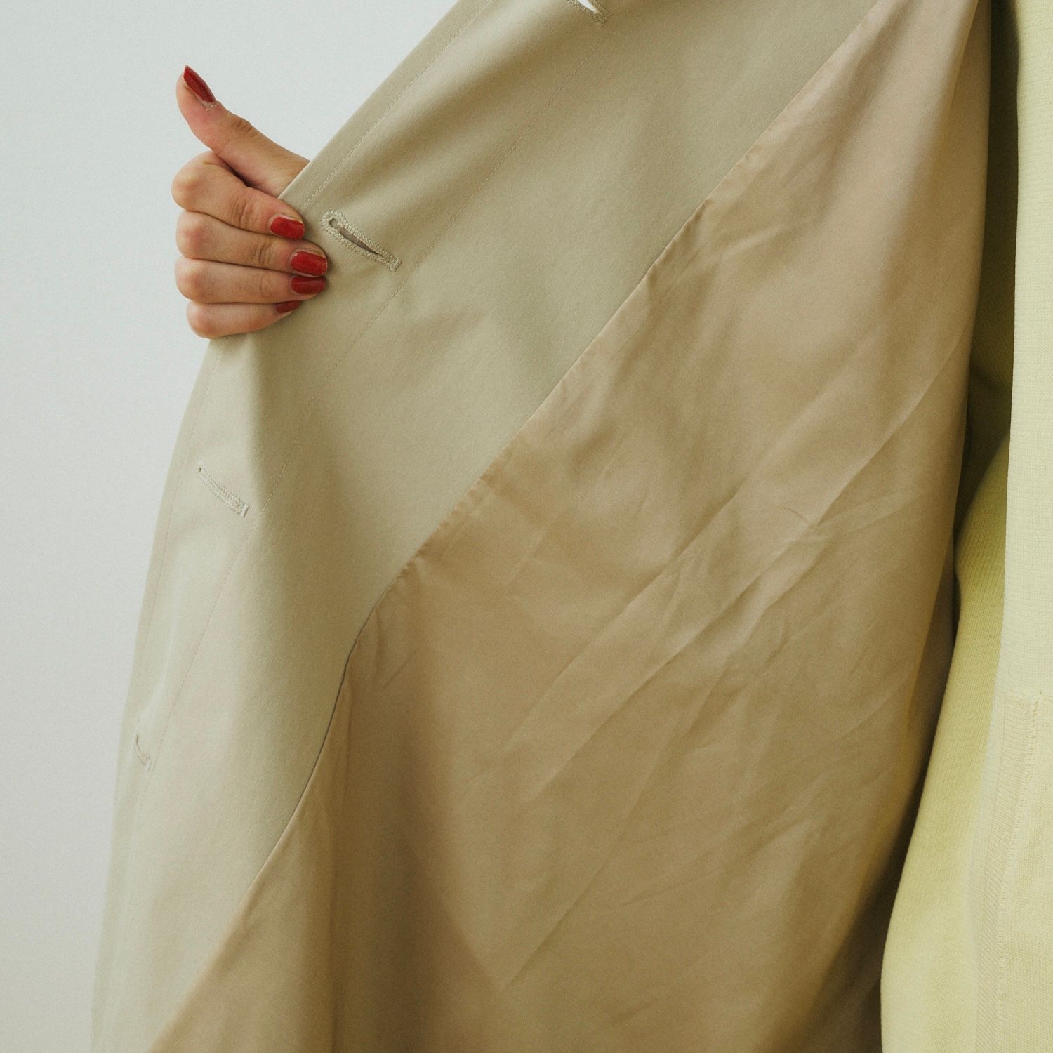 【残り一点】Box Silhouette Coat
