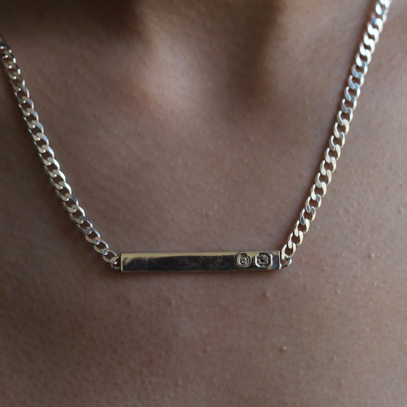 【残り一点】ID Necklace Small(SILVER)
