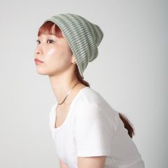 【残り一点】Openwork Border Knit Beanie