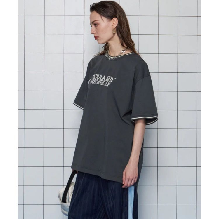 【残り一点】Fringe Embroidery Big Ringer T-shirt