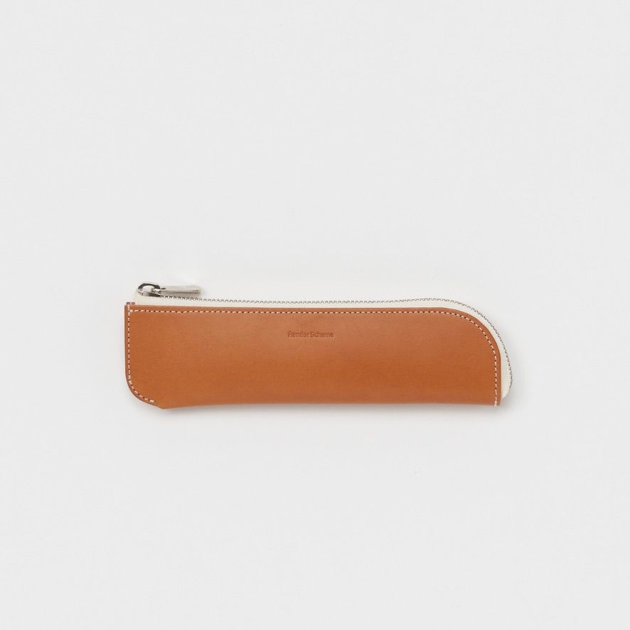 【残りわずか】L Zip Pen Case(TAN)