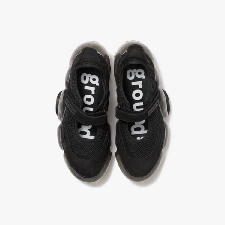 【残り一点】Moopie Mary Jane(BLACK×BLACK)