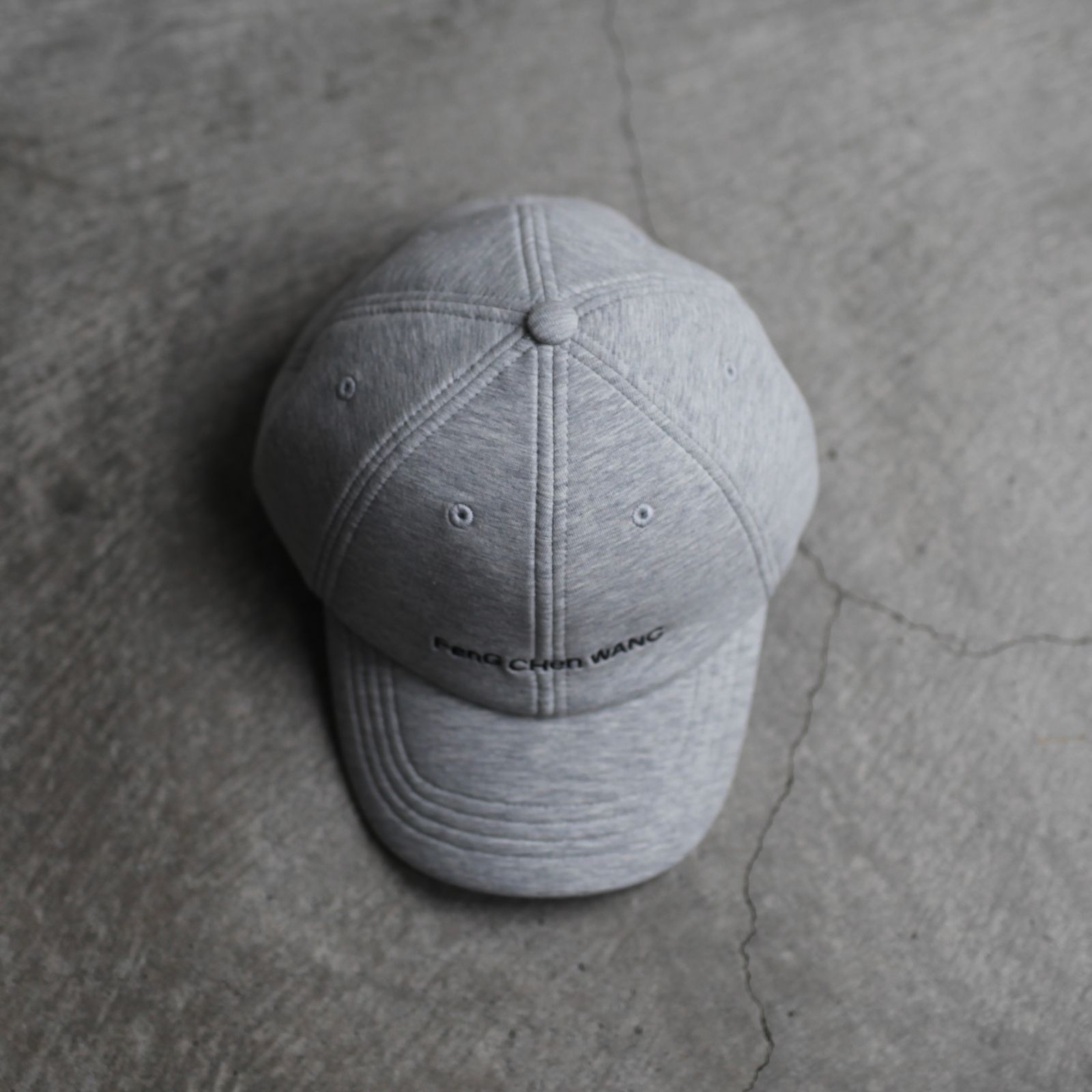 【残り一点】Grey Plaid Panel Baseball Cap