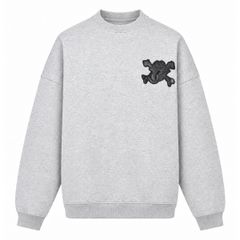 【残り一点】Grill & Tan & Bone Patch Crew Sweat