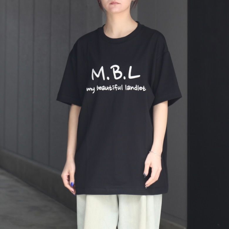 【残り一点】MBLロゴ刺繍Tee