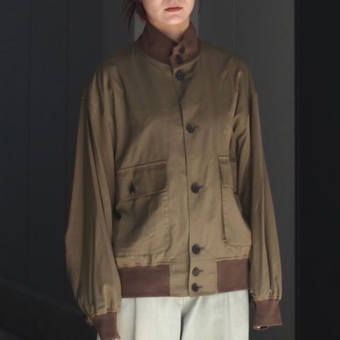 【残り一点】Silk Nylon Driving Blouson