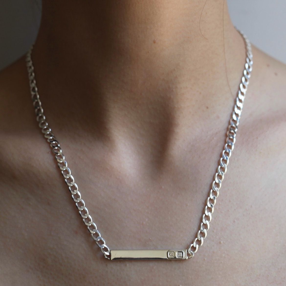 【残り一点】ID Necklace Medium(SILVER)