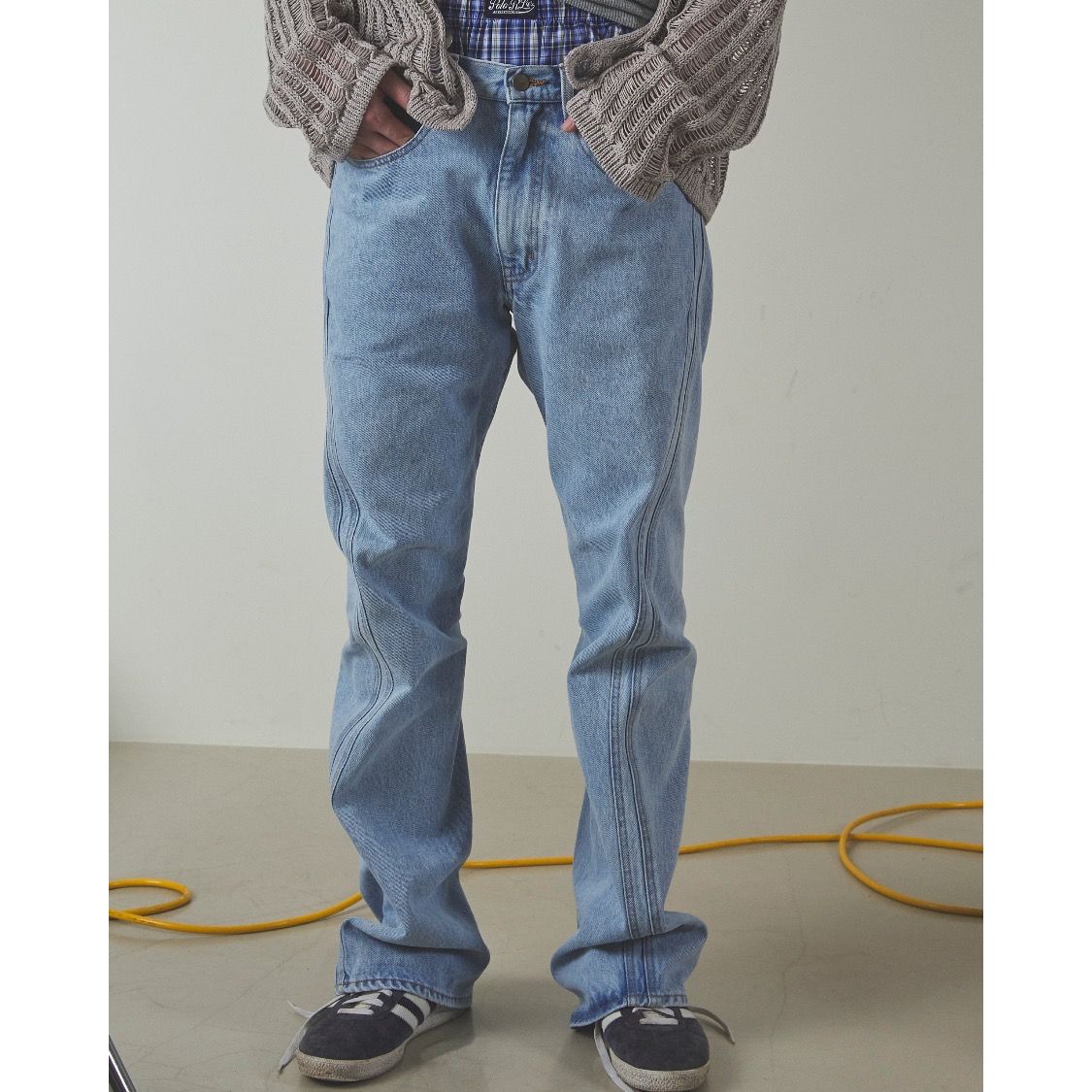 注目の福袋！ 1(S) Jeans 【NVRFRGT】3D Twisted Jeans NVRFRGT 1size ...
