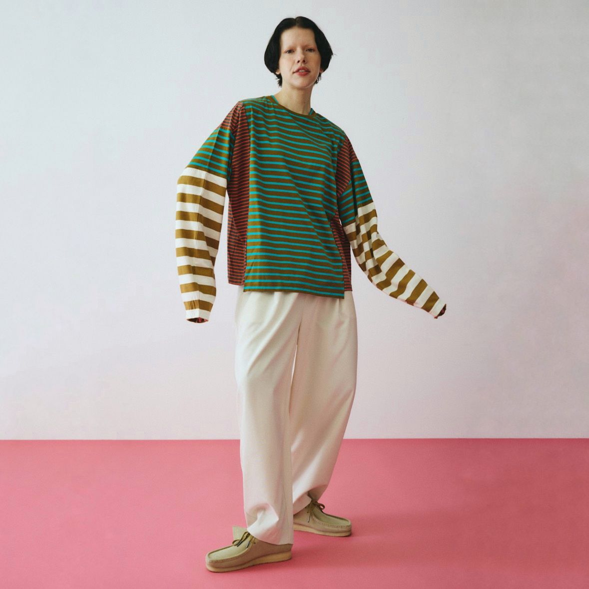 【残り一点】Patchwork Cut Tops