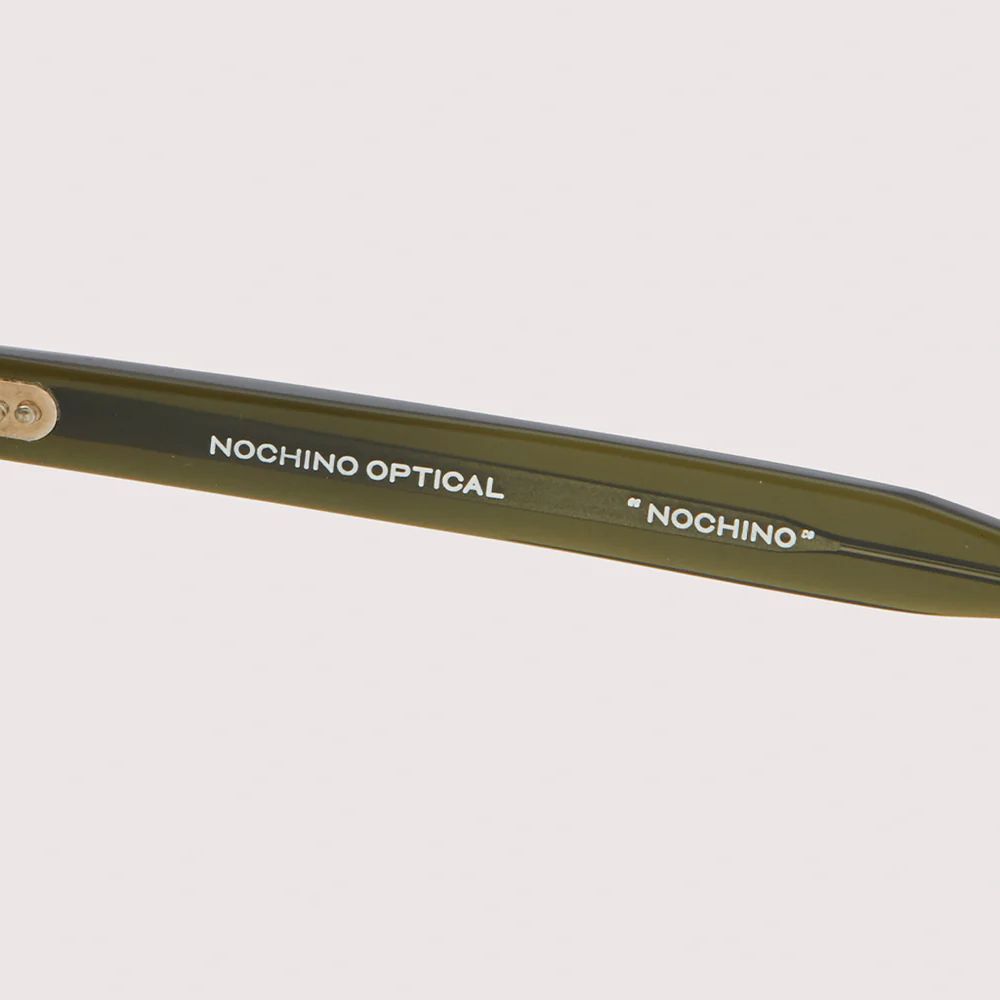 NOCHINO OPTICAL モデル:NOCHINOオリーブ 調光レンズ SANSUI #10. SAFETY GREY x GREY GREEN to D.GREY (調光モデル
