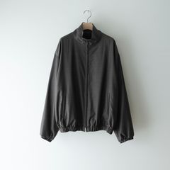 【残り一点】Extra Fine Wool Shirred Light Zip Jacket
