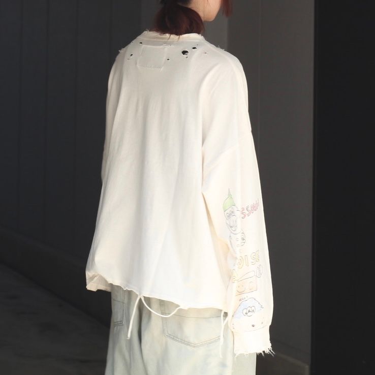 【残り一点】Skull & Chaos Long Sleeve T-shirt