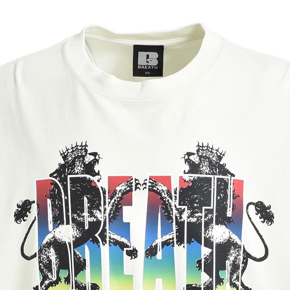 【国内買付】BREATH Iron Lion Logo Tee ブレス ロゴ Tシャツ BREATH - 【残り一点】Iron Lion Logo Tee | ACRMTSM ONLINE STORE